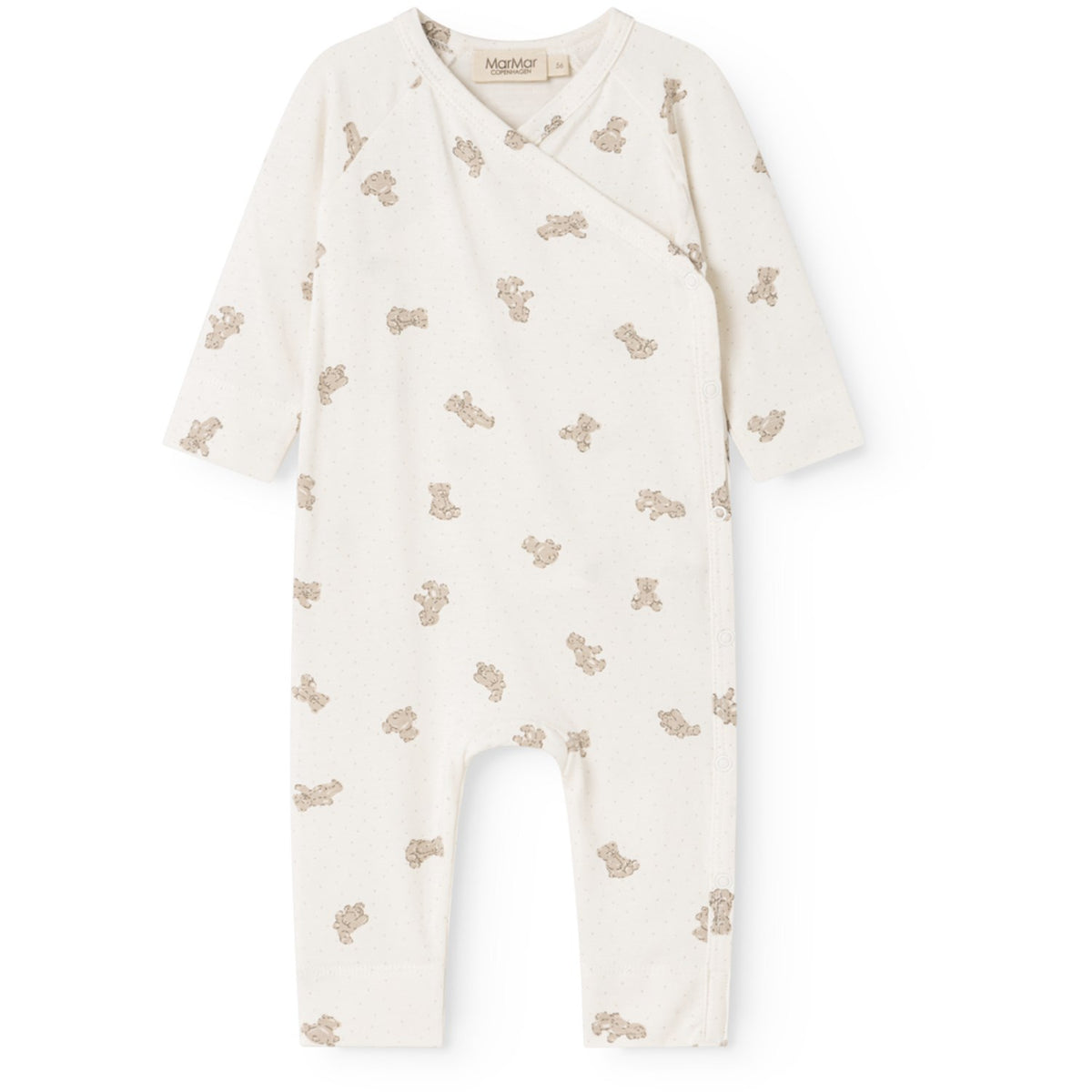 MarMar Modal Smooth Print Teddybears Rulo Onesie
