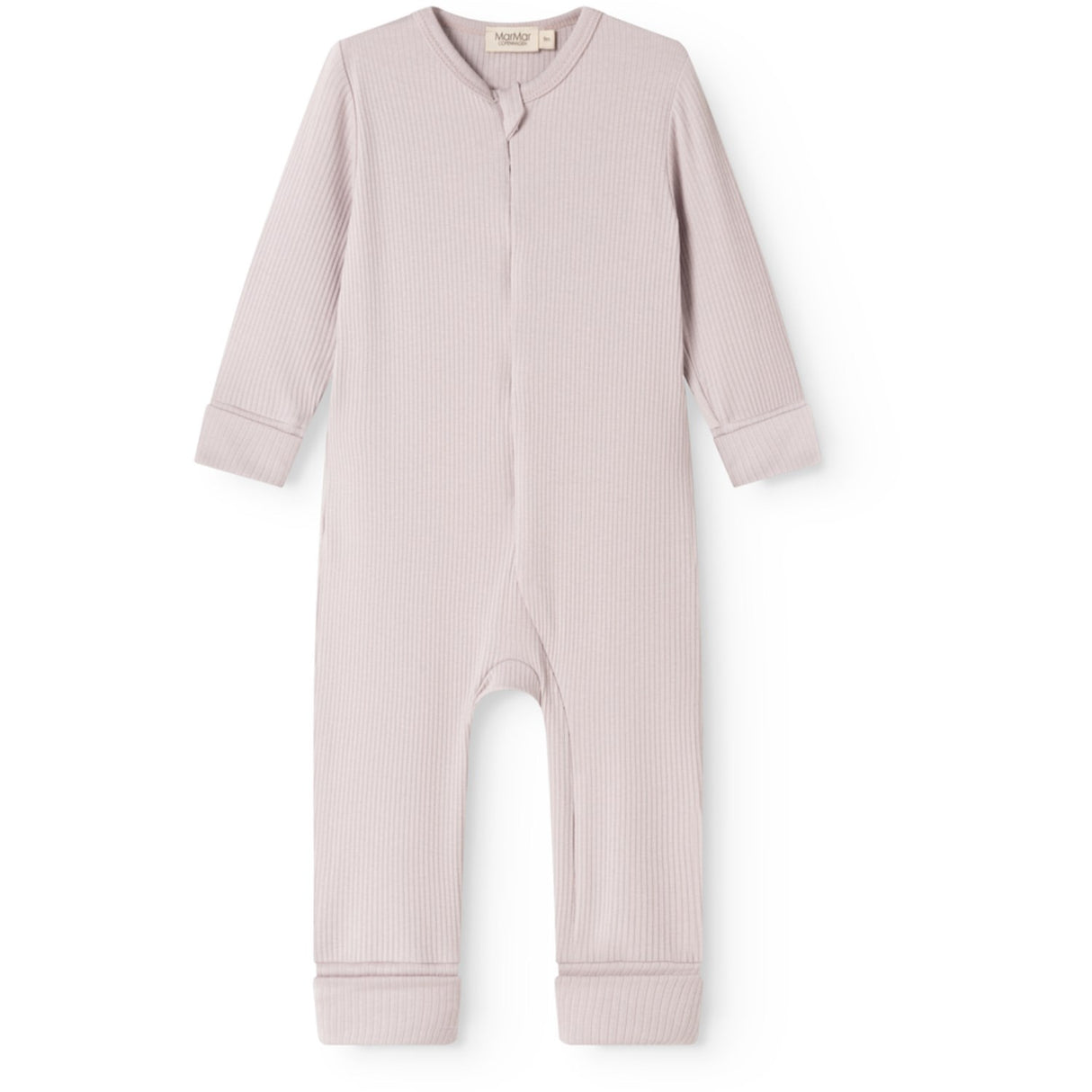 MarMar Modal Cloud Gray Rompy Zip Onesie