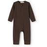 MarMar Modal Dark Roast Rompy Zip Onesie