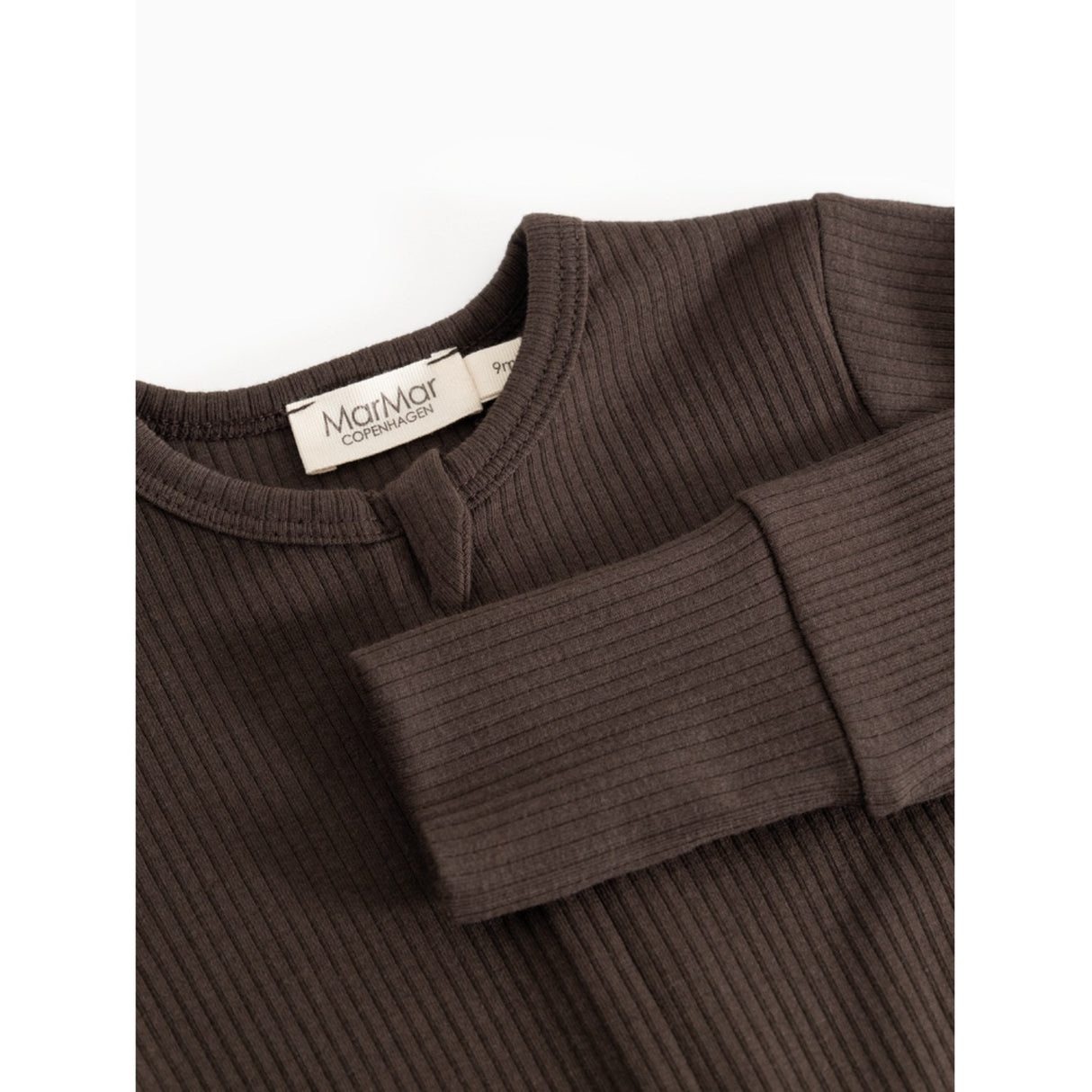 MarMar Modal Dark Roast Rompy Zip Onesie