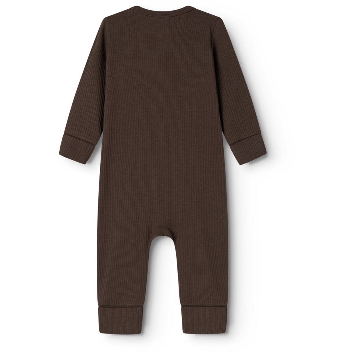 MarMar Modal Dark Roast Rompy Zip Onesie