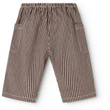 MarMar Soft Denim Dark Brownie Stripe Panto Byxor