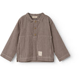 MarMar Soft Denim Dark Brownie Stripe Tovan Skjorta