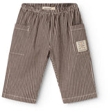 MarMar Soft Denim Dark Brownie Stripe Panto Byxor