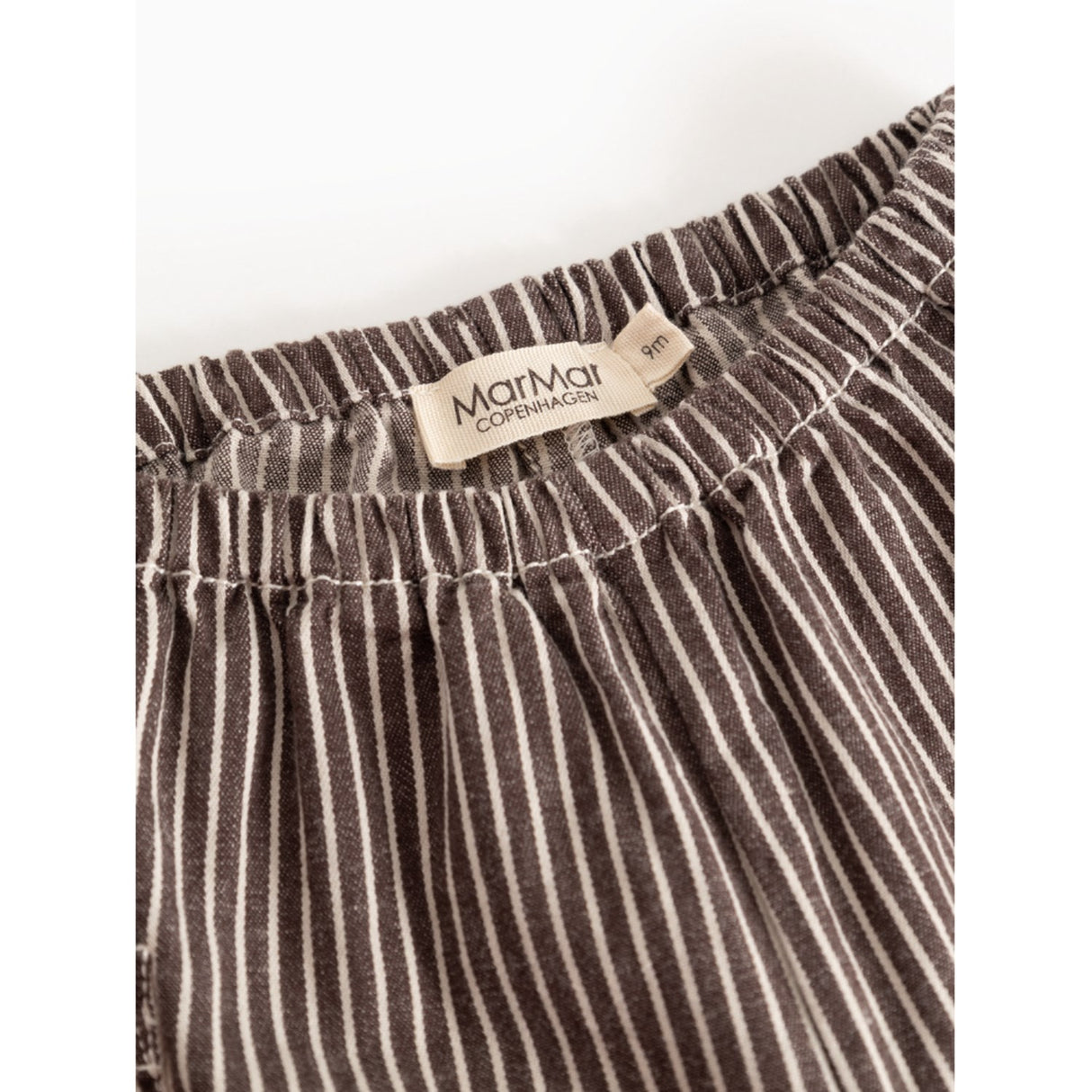 MarMar Soft Denim Dark Brownie Stripe Panto Byxor