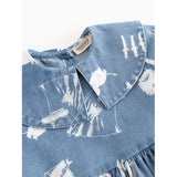 MarMar Denim Print Moomins Dalva B Klänning