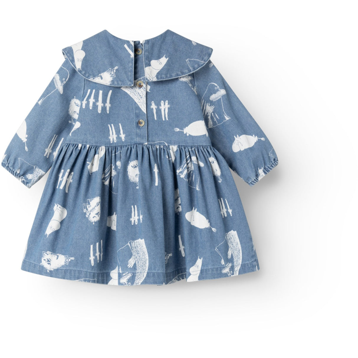 MarMar Denim Print Moomins Dalva B Klänning
