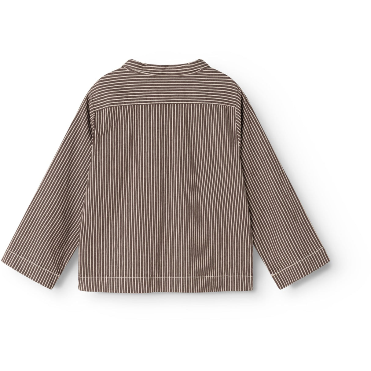 MarMar Soft Denim Dark Brownie Stripe Tovan Skjorta