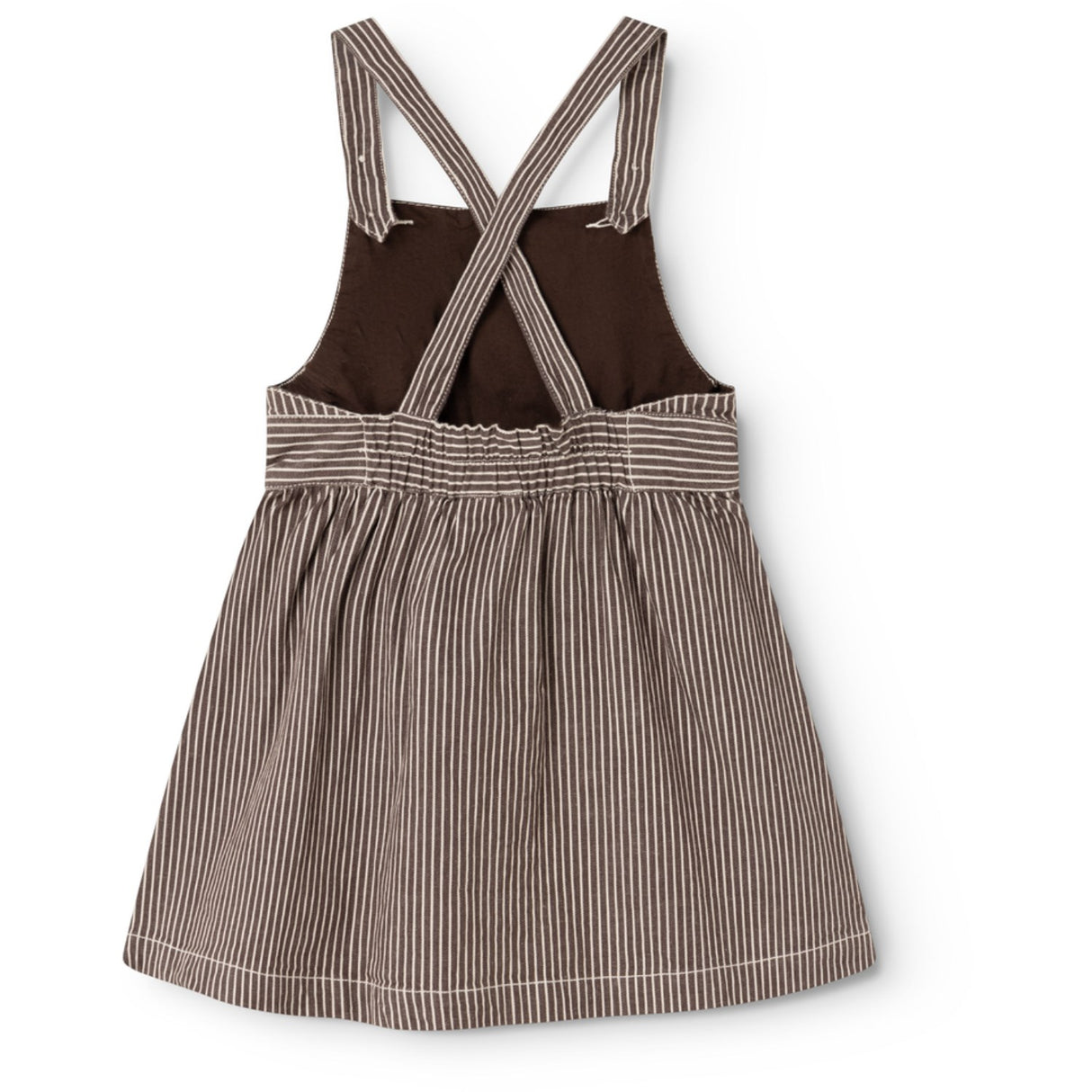 MarMar Soft Denim Dark Brownie Stripe Sanne Klänning