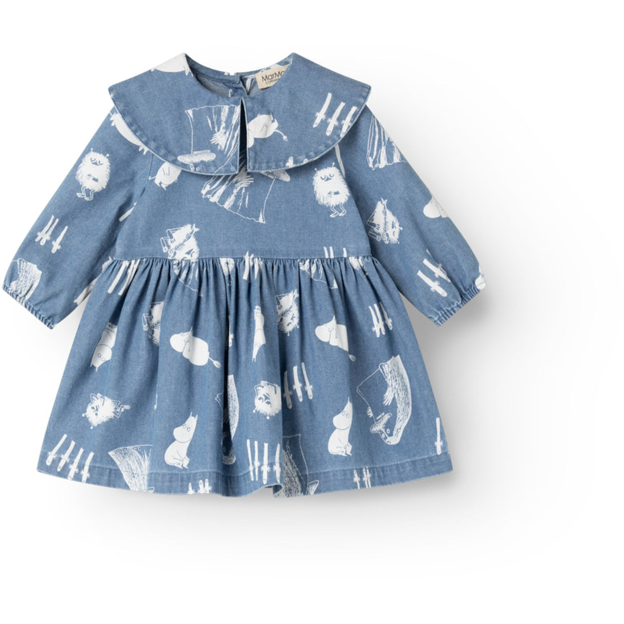 MarMar Denim Print Moomins Dalva B Klänning