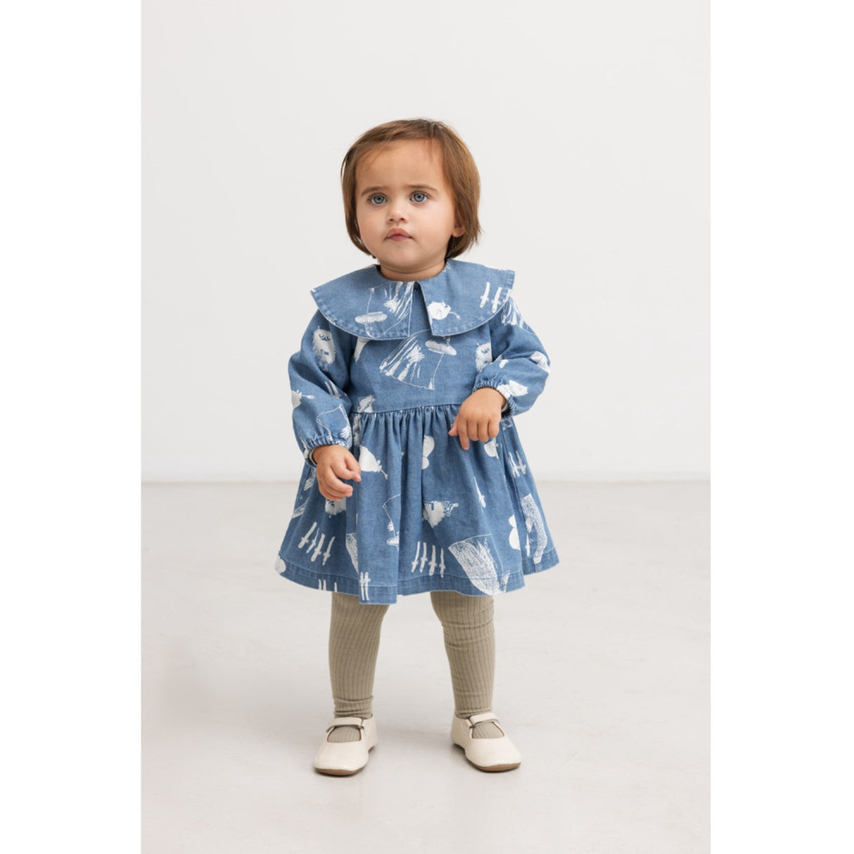 MarMar Denim Print Moomins Dalva B Klänning