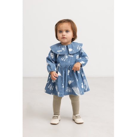 MarMar Denim Print Moomins Dalva B Klänning