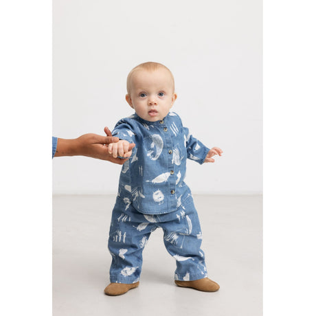 MarMar Denim Print Moomins Tomi B Skjorta