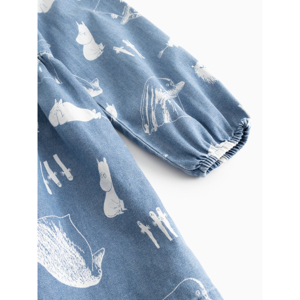 MarMar Denim Print Moomins Dalva Klänning