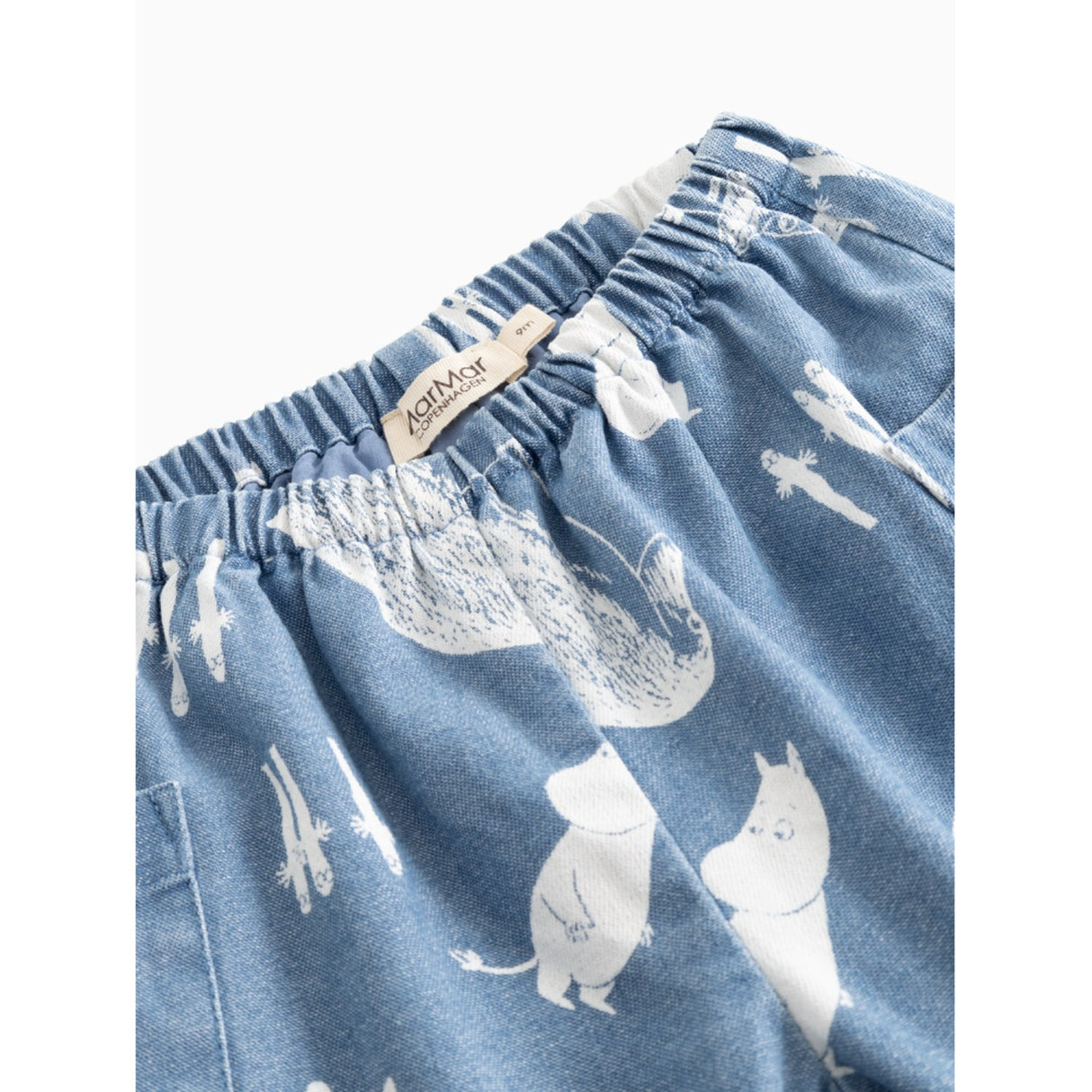 MarMar Denim Print Moomins Panto Byxor
