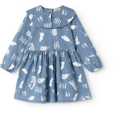 MarMar Denim Print Moomins Dalva Klänning