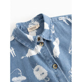 MarMar Denim Print Moomins Telo Skjorta