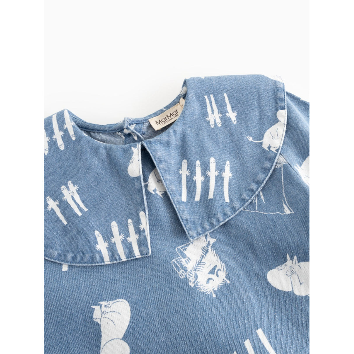 MarMar Denim Print Moomins Dalva Klänning