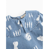 MarMar Denim Print Moomins Dalva Klänning