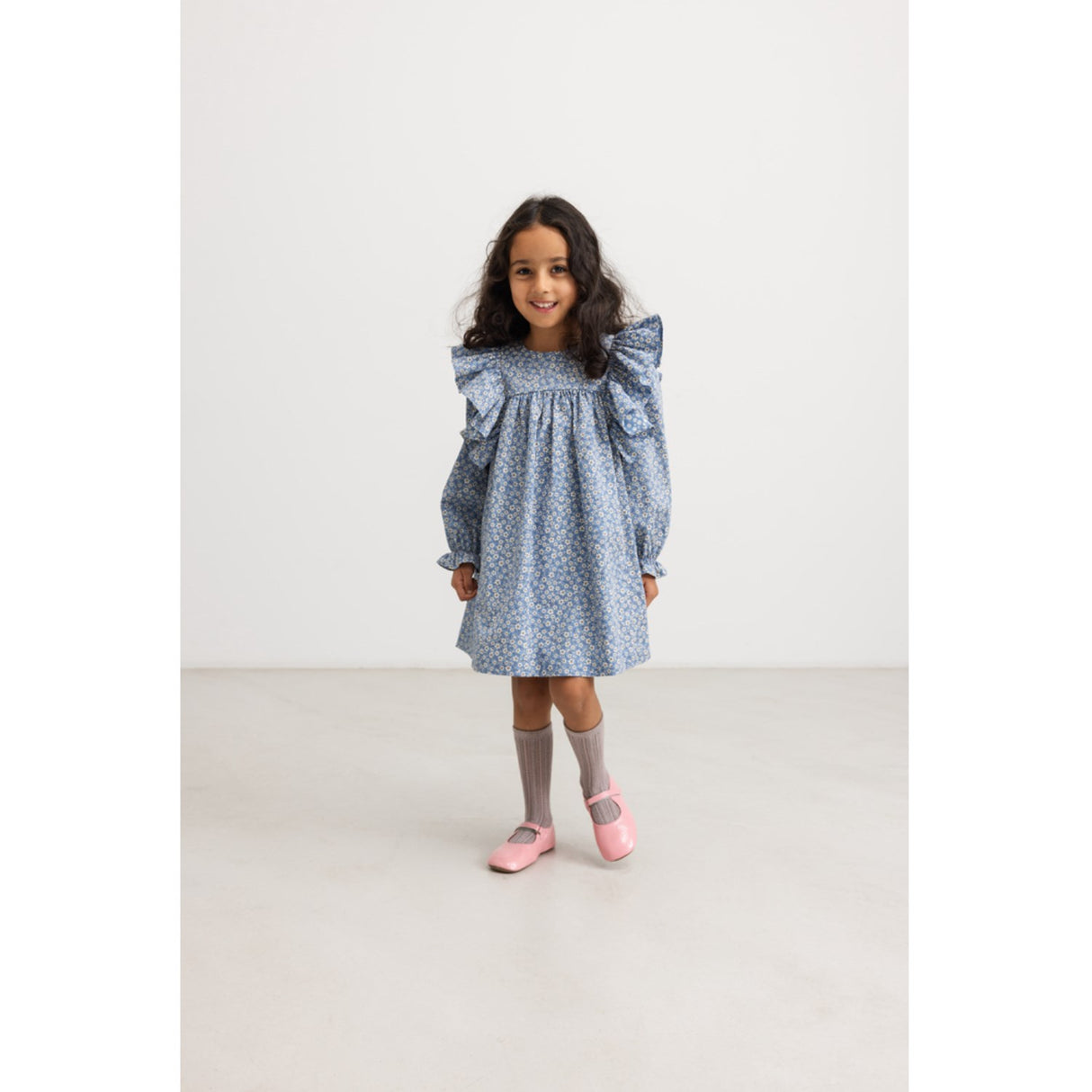 MarMar Soft Twill Forget Me Not Daria Klänning