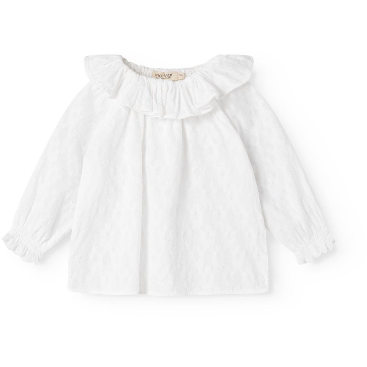 MarMar Delicate Cotton White Tia Blus