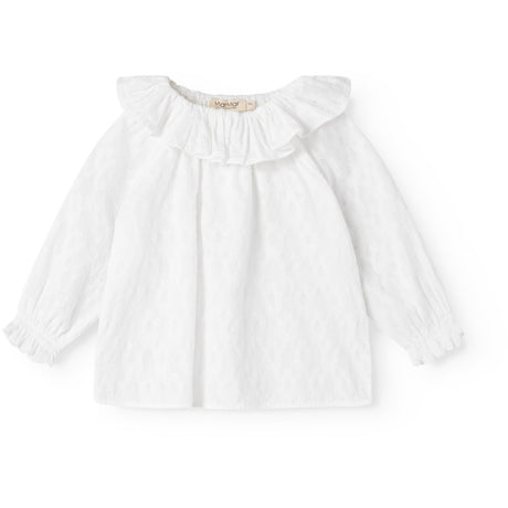 MarMar Delicate Cotton White Tia Blus