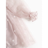 MarMar Ballerina Cloud Gray Hearts Dera B Klänning