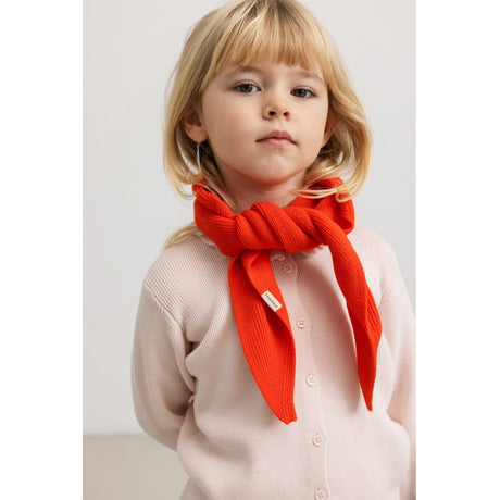 MarMar Cotton Knit Fisherman Grapefruit Arko Stickad Halsduk