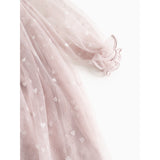 MarMar Ballerina Cloud Gray Hearts Dera Klänning