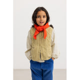 MarMar Cotton Knit Fisherman Grapefruit Arko Stickad Halsduk