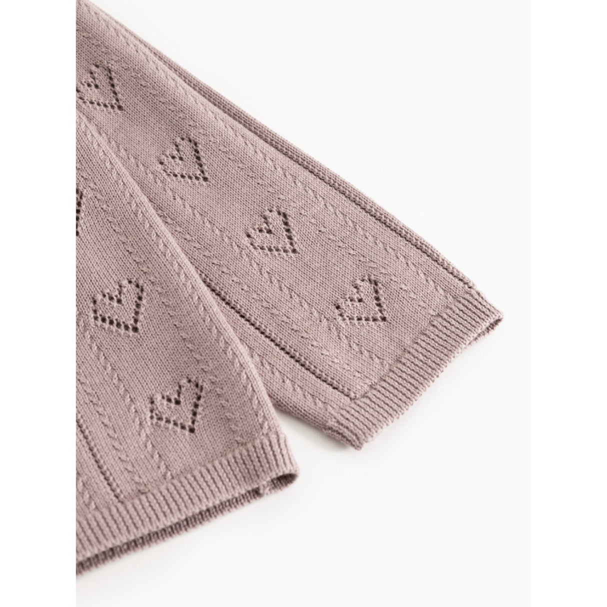 MarMar Modal Mix Pointelle Dusty Purple Totti Stickad Cardigan
