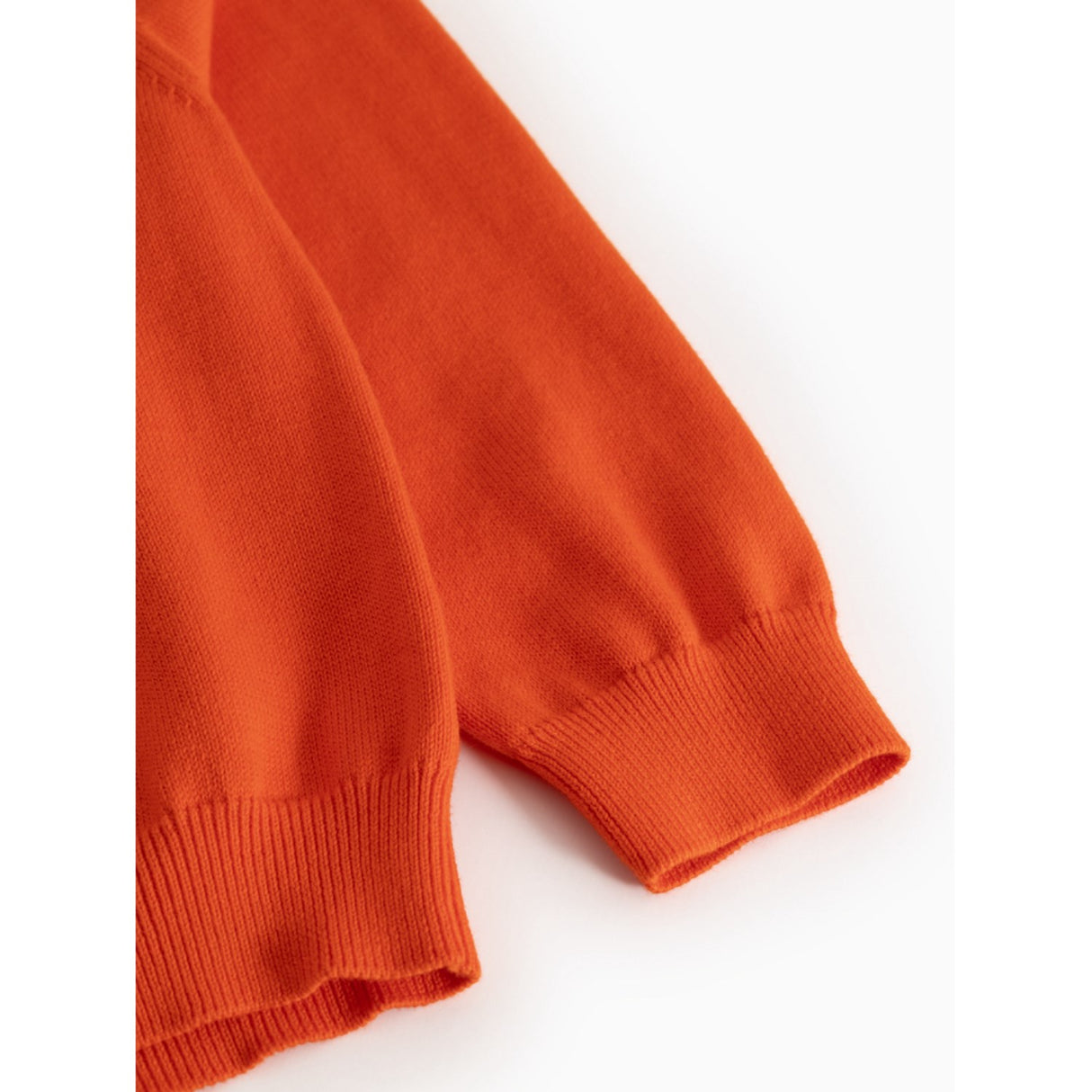 MarMar Cotton Knit Plain Grapefruit Teno Pikétröja Stickad Blus