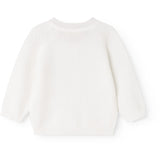 MarMar Modal Mix Links-Links Gentle White Taki Stickad Cardigan