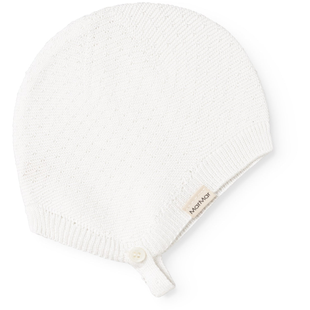 MarMar Modal Mix Links-Links Gentle White Aly Stickad Mössa