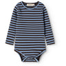 MarMar Modal Stripe Blue Heaven Stripe Plain Body LS