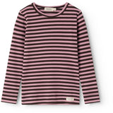 MarMar Modal Stripe Heather Stripe Plain Blus