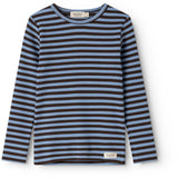 MarMar Modal Stripe Blue Heaven Stripe Plain Blus