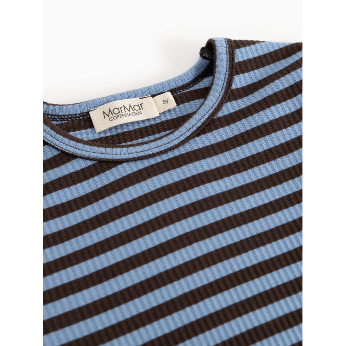 MarMar Modal Stripe Blue Heaven Stripe Plain Blus