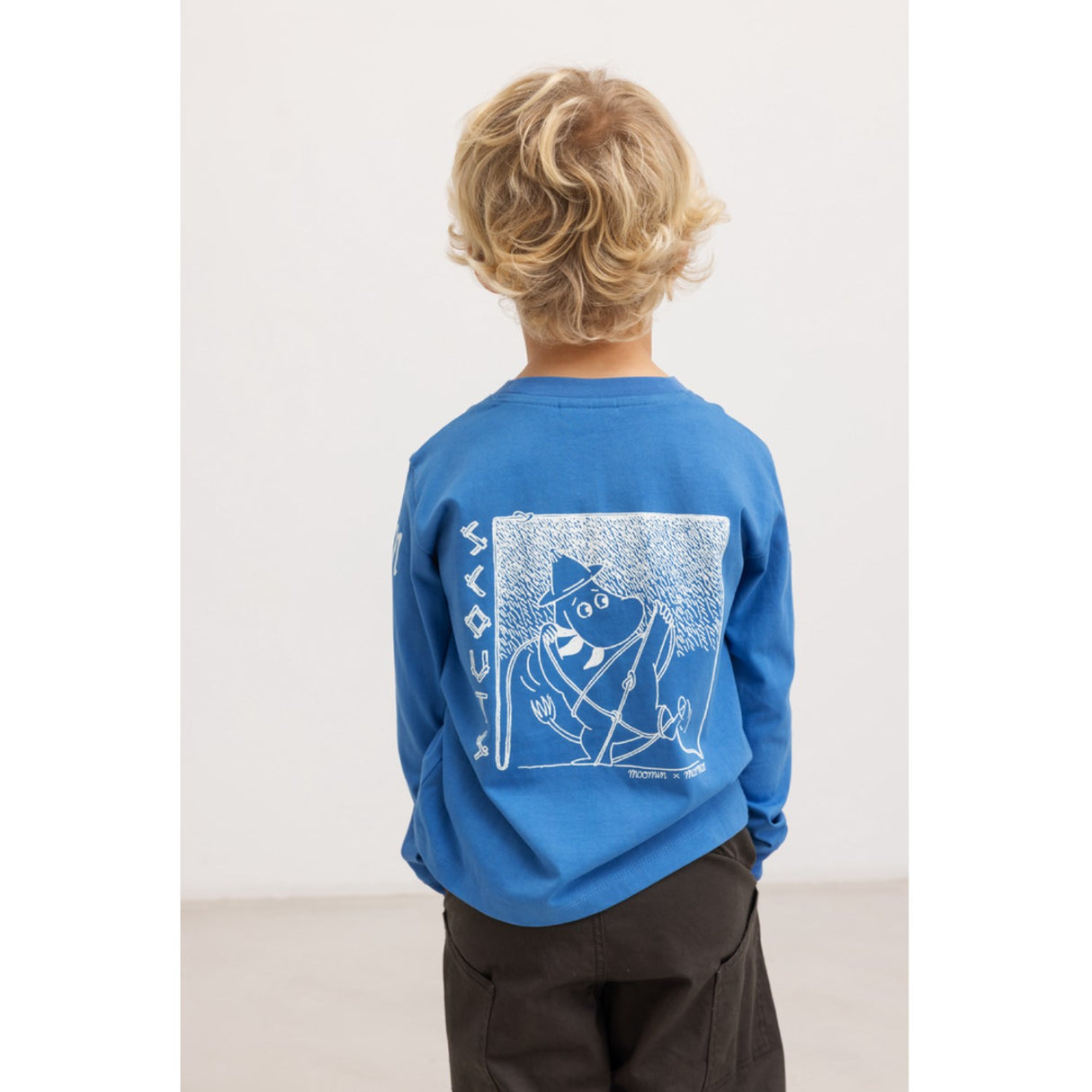 MarMar Cotton Jersey Moomin Scout Tad LS Blus