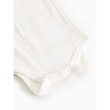 MarMar New Born Modal Pointelle Gentle White Belita Bodystocking