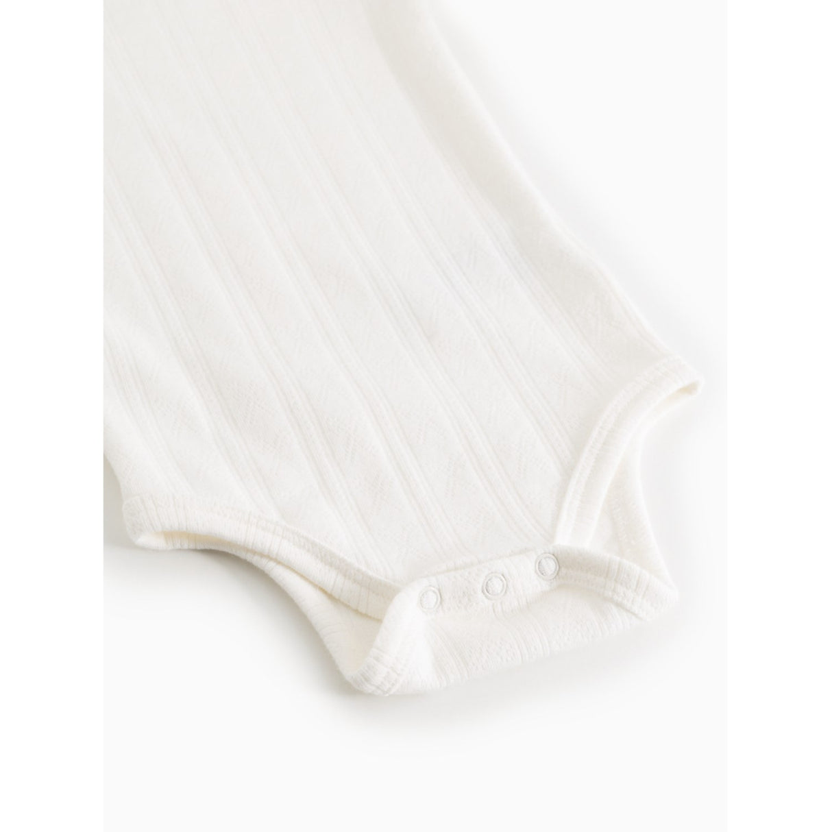 MarMar Modal Pointelle Gentle White Benedicte Bodystocking