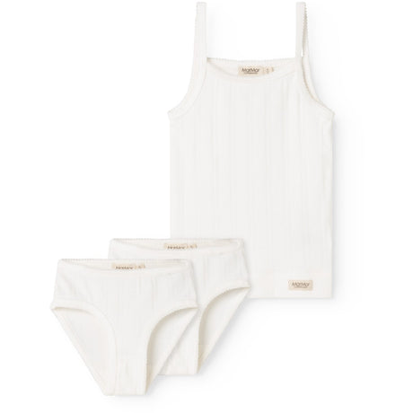 MarMar Modal Pointelle Gentle White Underkläder Sett