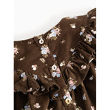 MarMar Fine Cord Autumn Bouquet Tulette Blus