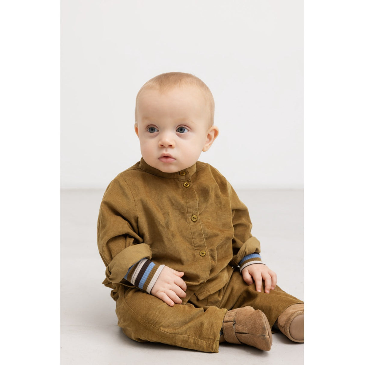 MarMar Fine Cord Dark Bronze Tomi B Skjorta