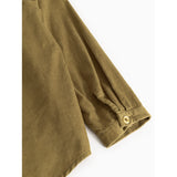 MarMar Fine Cord Dark Bronze Torben Skjorta
