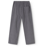 MarMar Cotton Seersucker Pigeon Blue Check Panto Byxor
