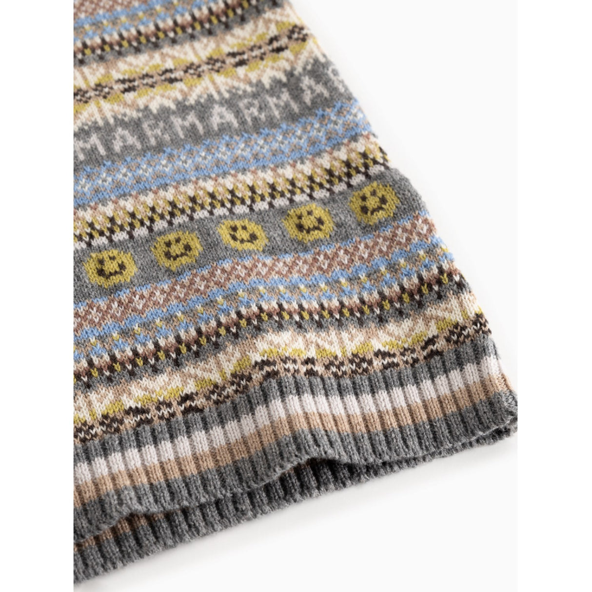 MarMar Light Cotton Wool Fair Isle Fair Isle Taj Stickad Väst