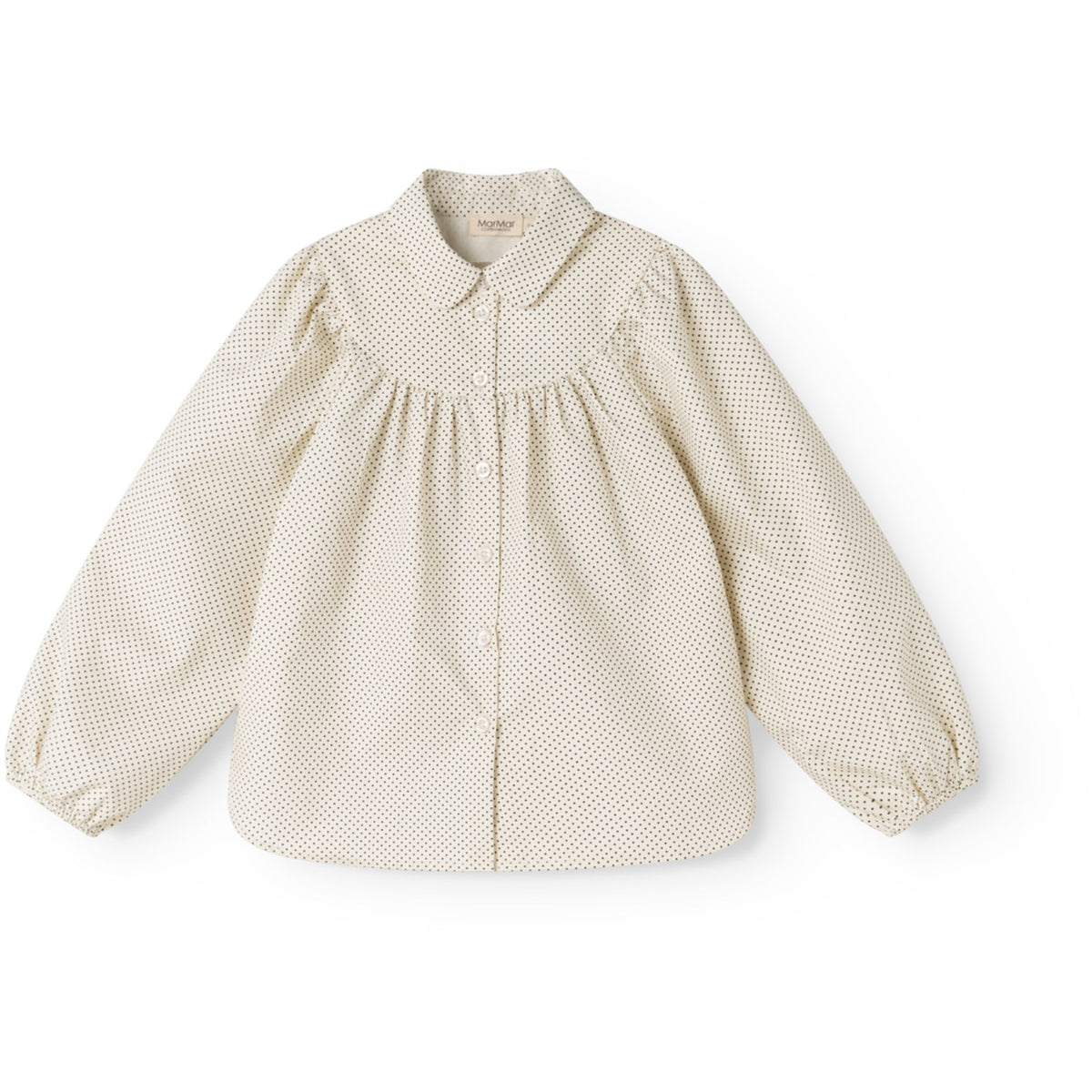 MarMar Smooth Cotton Tiny Dots Trissa Skjorta