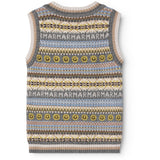 MarMar Light Cotton Wool Fair Isle Fair Isle Taj Stickad Väst