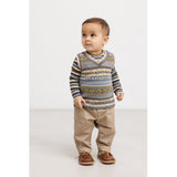 MarMar Light Cotton Wool Fair Isle Fair Isle Taj B Stickad Väst
